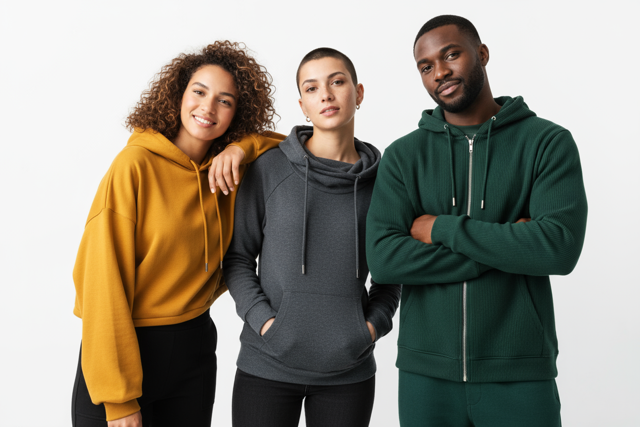 HOODIESS AND SWEATSHIRTS