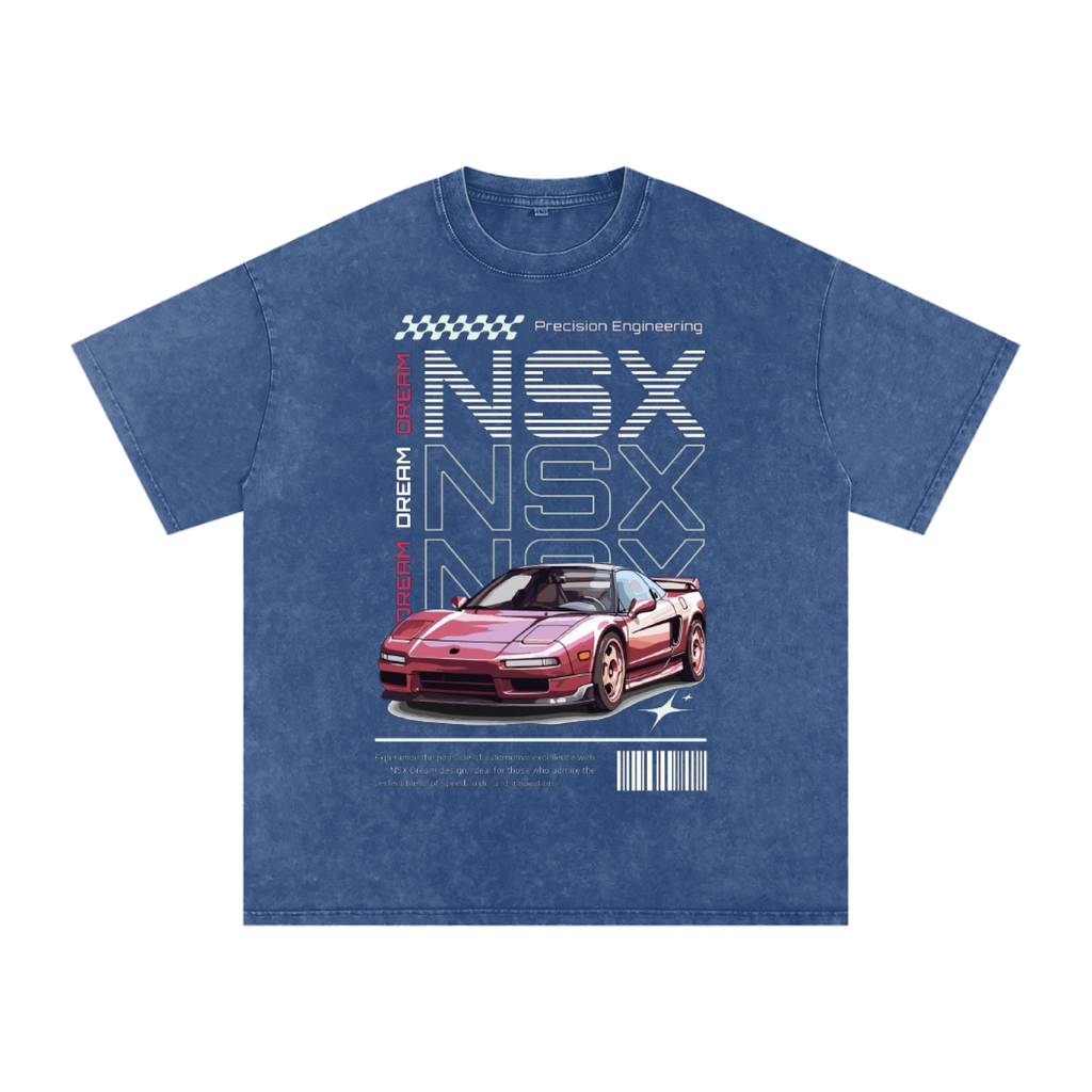 NSX Acid Wash Oversize T-Shirt