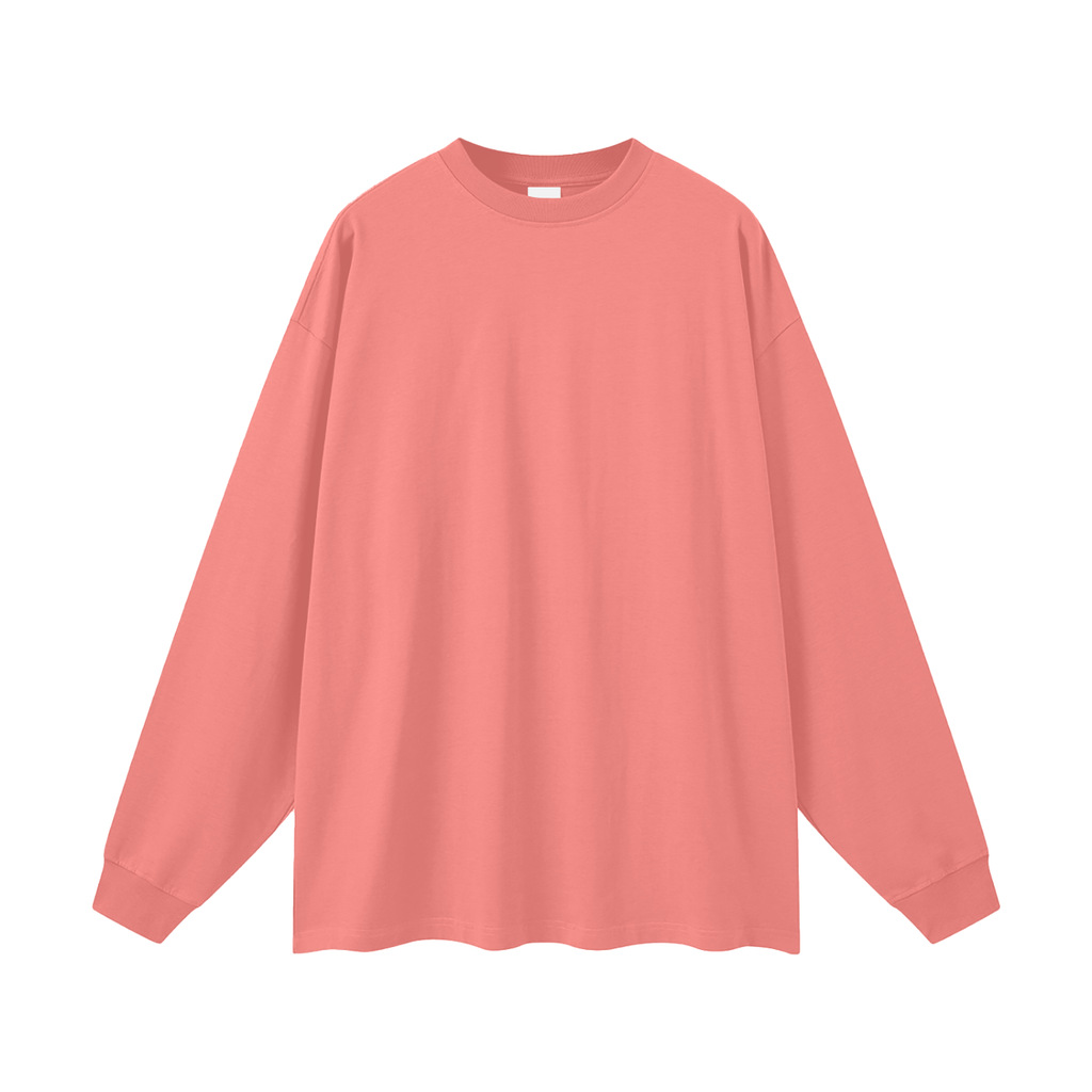 BLANK Oversized Unisex Long Sleeve T-Shirt