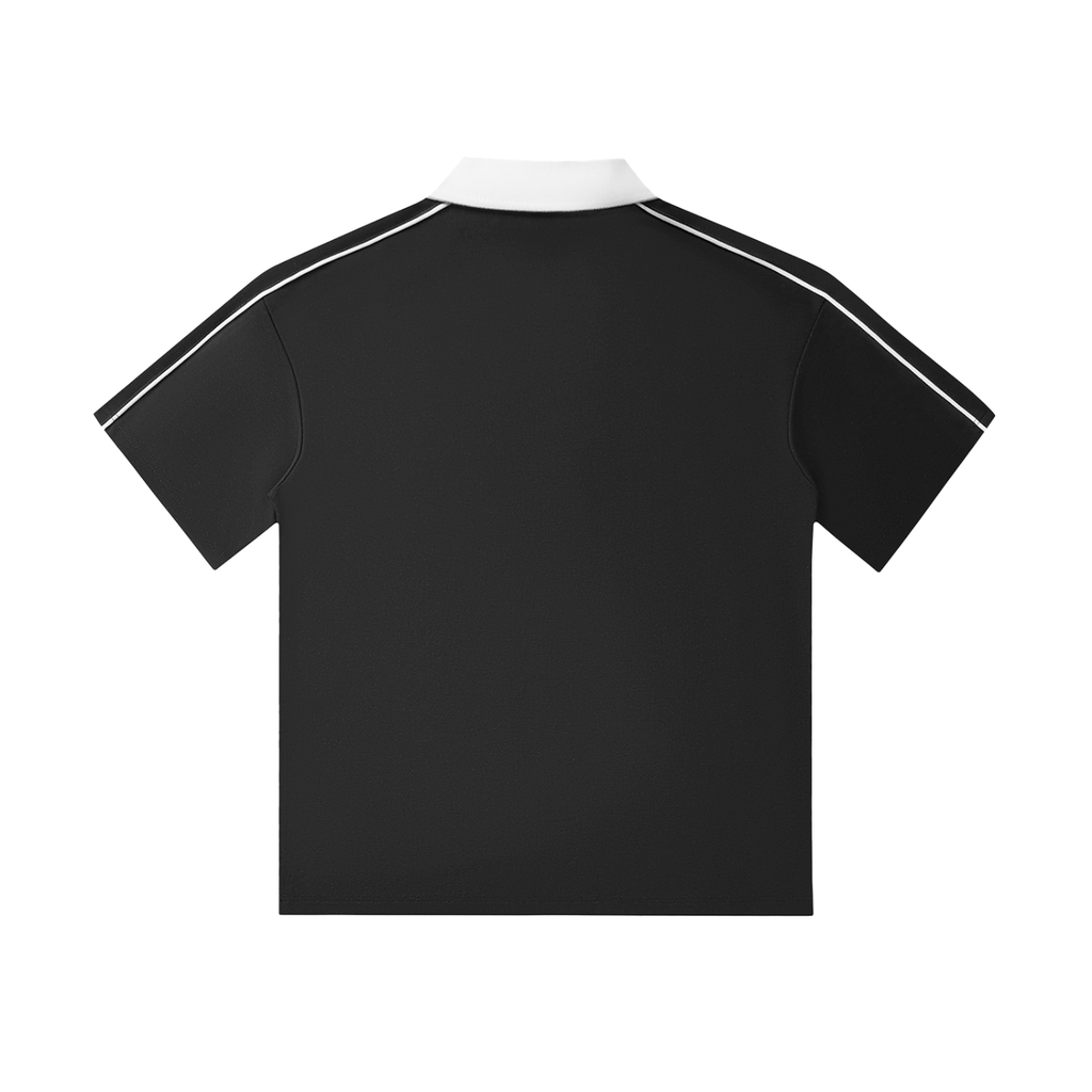 NBFL Contrast Collar Short-Sleeve Polo Shirt