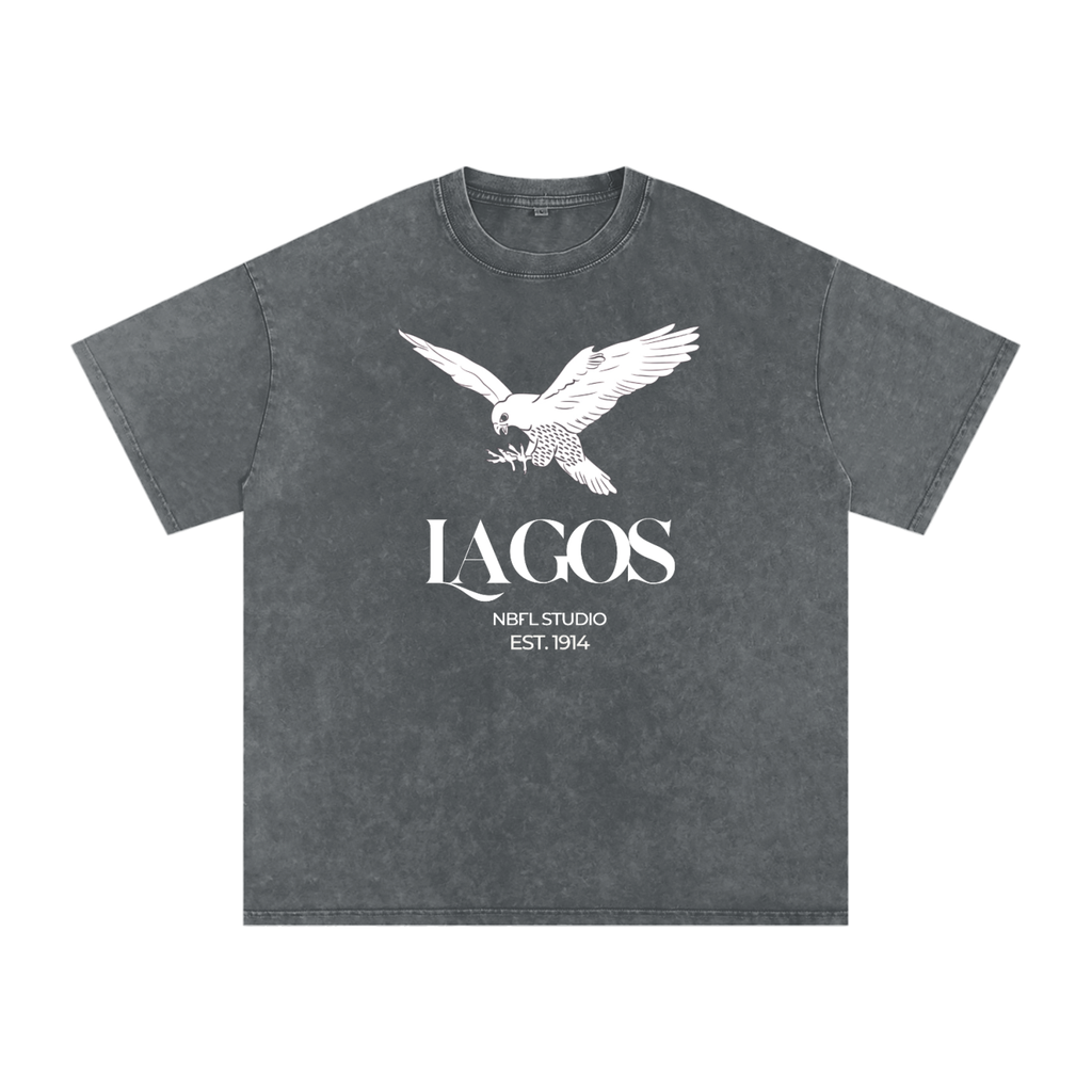 Lagos Acid Wash Oversize T-Shirt