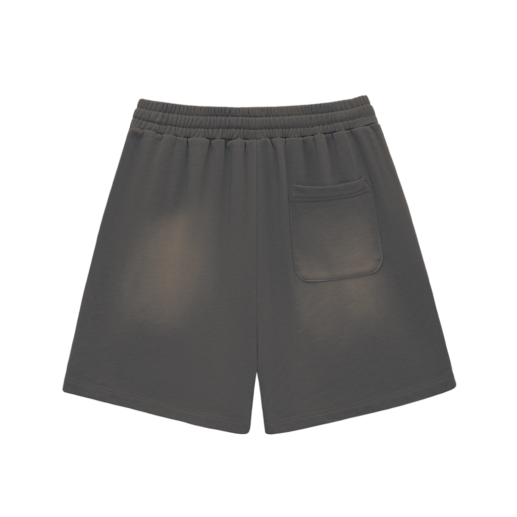 Gorilla Sun Fade Raw Edge Cotton Shorts