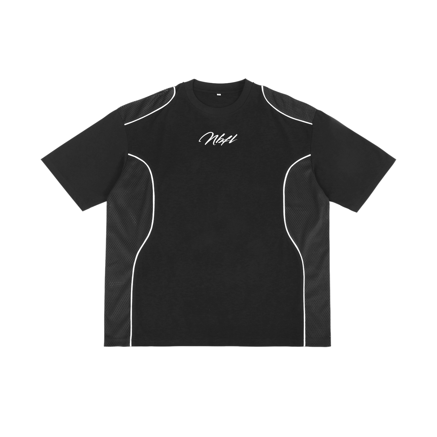 Nbfl Contrast Piped Panel T-Shirt