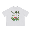 Omo Naija female white Classic Loose Boxy Tee
