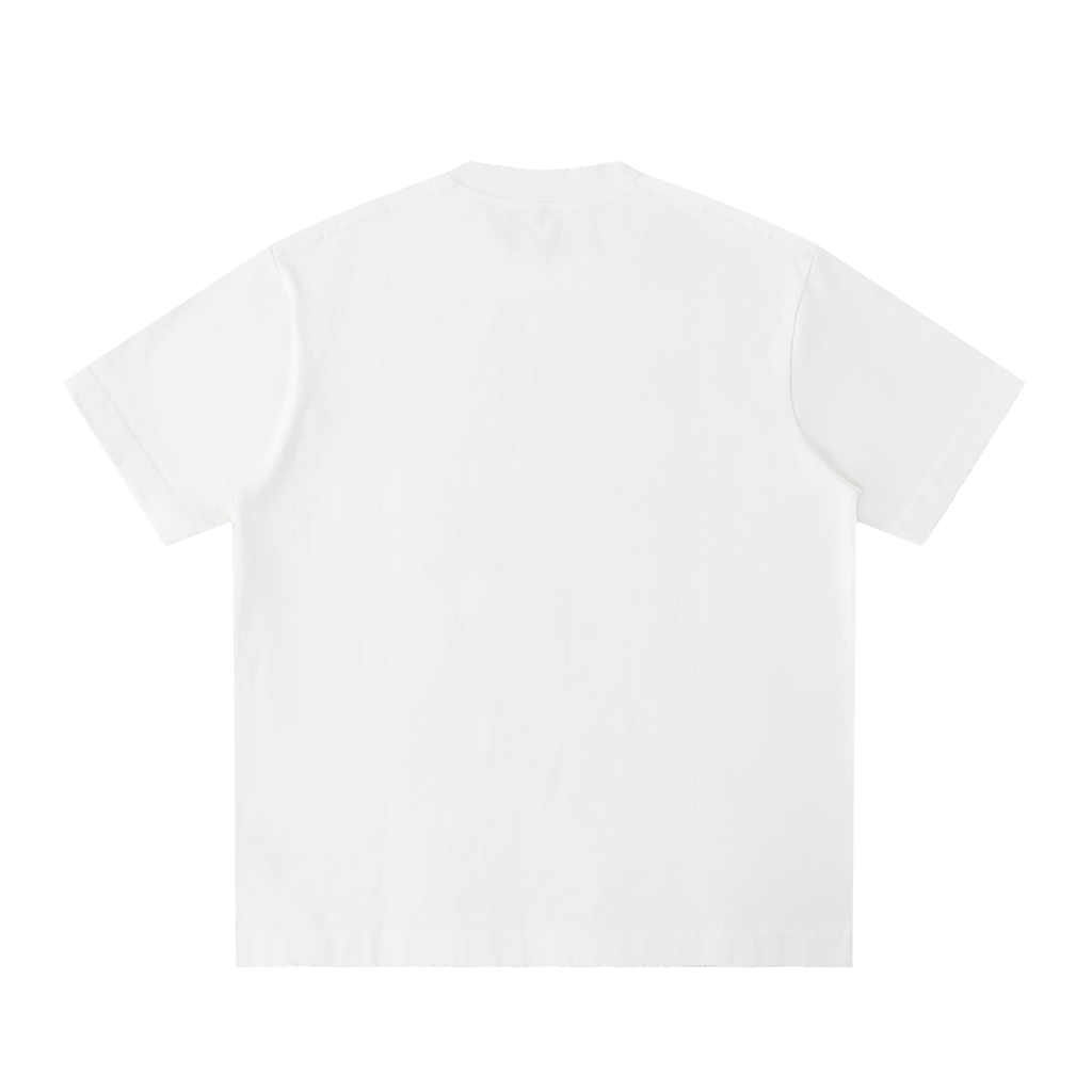 BLANK Heavyweight Vintage Washed Frayed T-Shirt