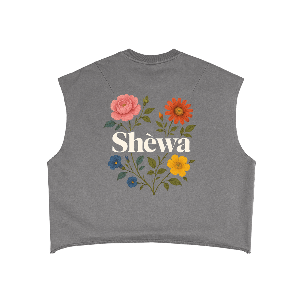 SHEWA French Terry Boxy Tank Top
