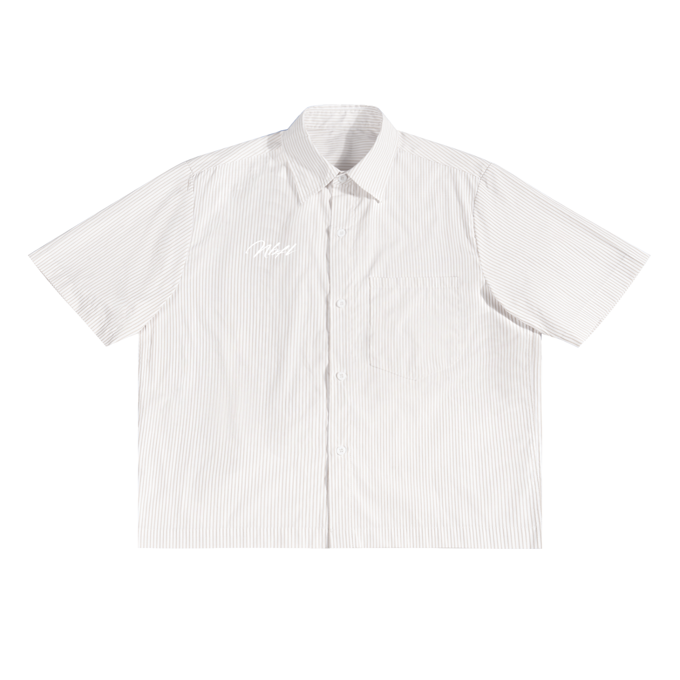 NBFL Oversized Vertical Stripe Boxy Shirt