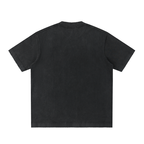 BLANK Heavyweight Vintage Washed Frayed T-Shirt