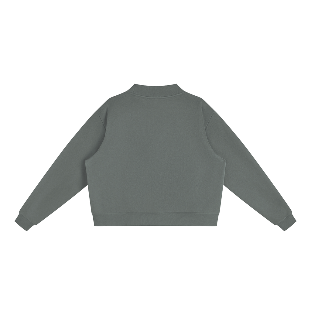 Nbfl Essential Fleece Mock-Neck Crew Sweatshirt