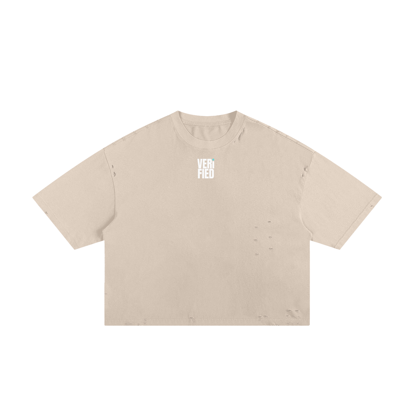 NBFL - verified - Classic Frayed Boxy Tee