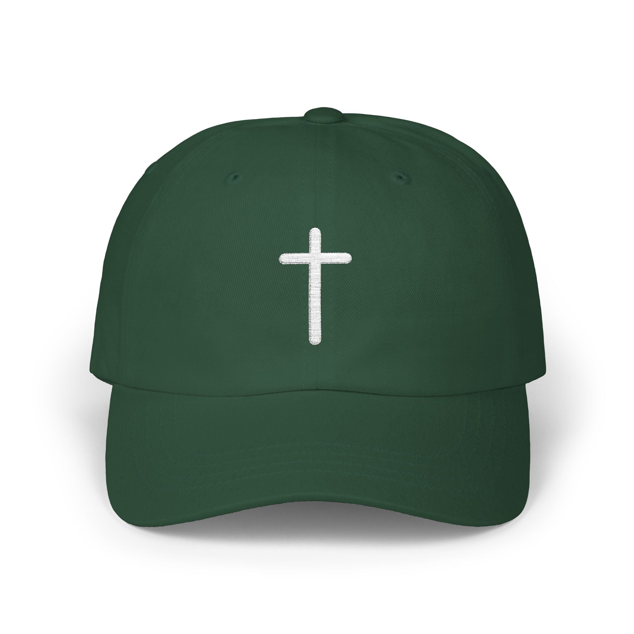 Christ like Classic unisex Cap with Cross Design - Casual Christian Hat for Everyday Wear