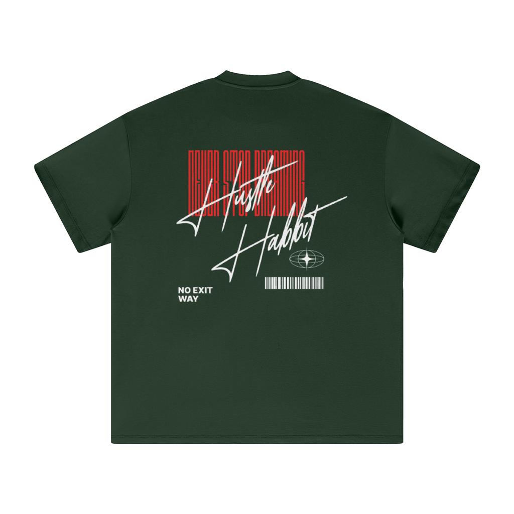 NO EXIT WAY Heavyweight Earth Tone T-Shirt