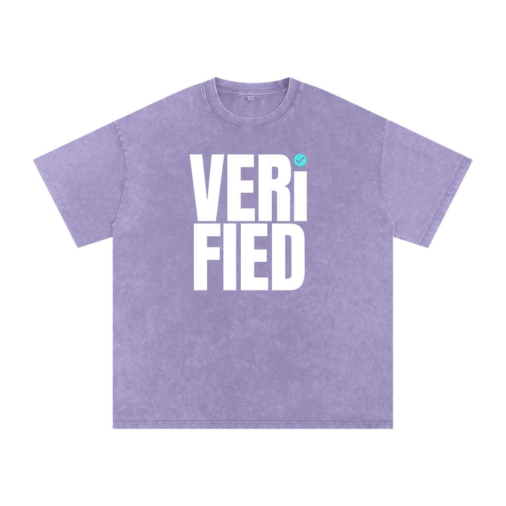 Verified Acid Wash Oversize T-Shirt