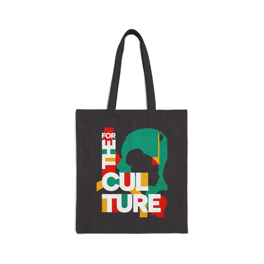 Cotton Canvas Tote Bag for the Culture