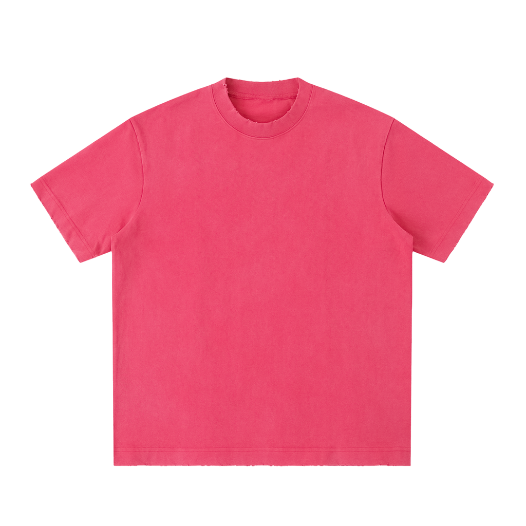 BLANK Heavyweight Vintage Washed Frayed T-Shirt