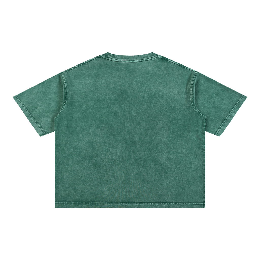 Naija Boi Mineral Wash Boxy Cotton T-Shirt