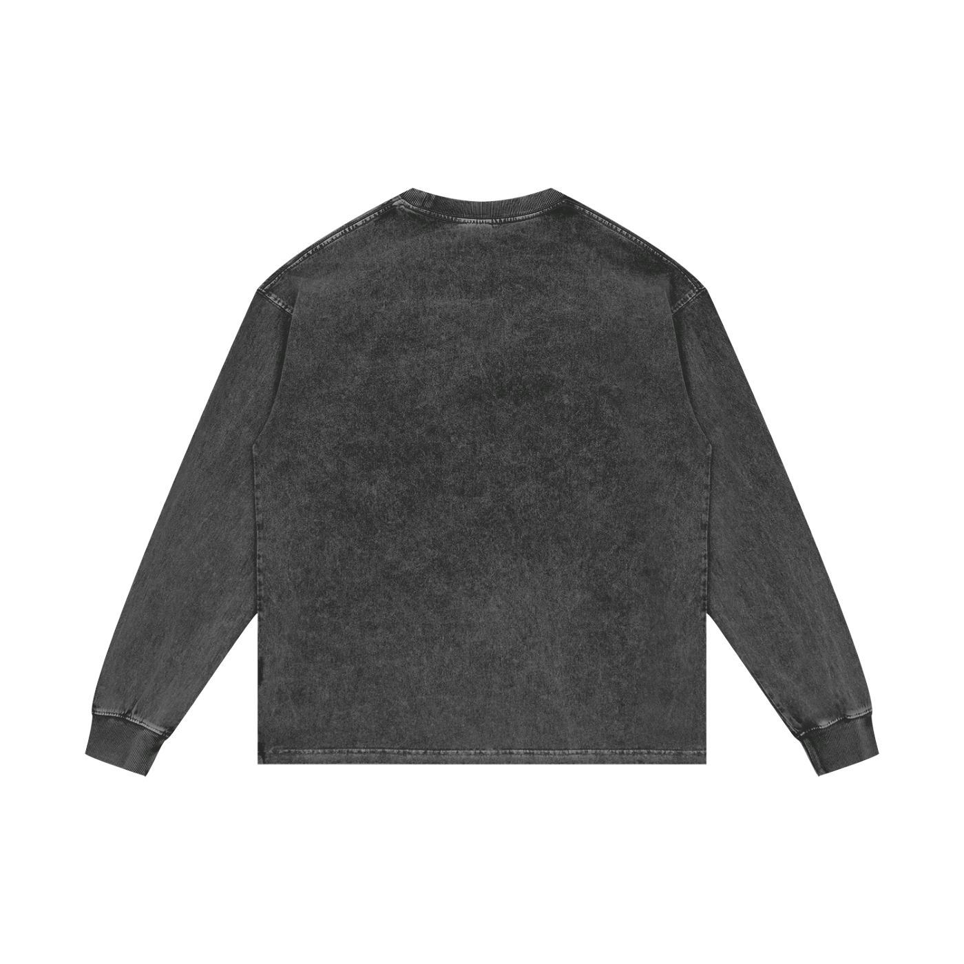 BLANK Acid Wash Oversize Long Sleeve T-Shirt