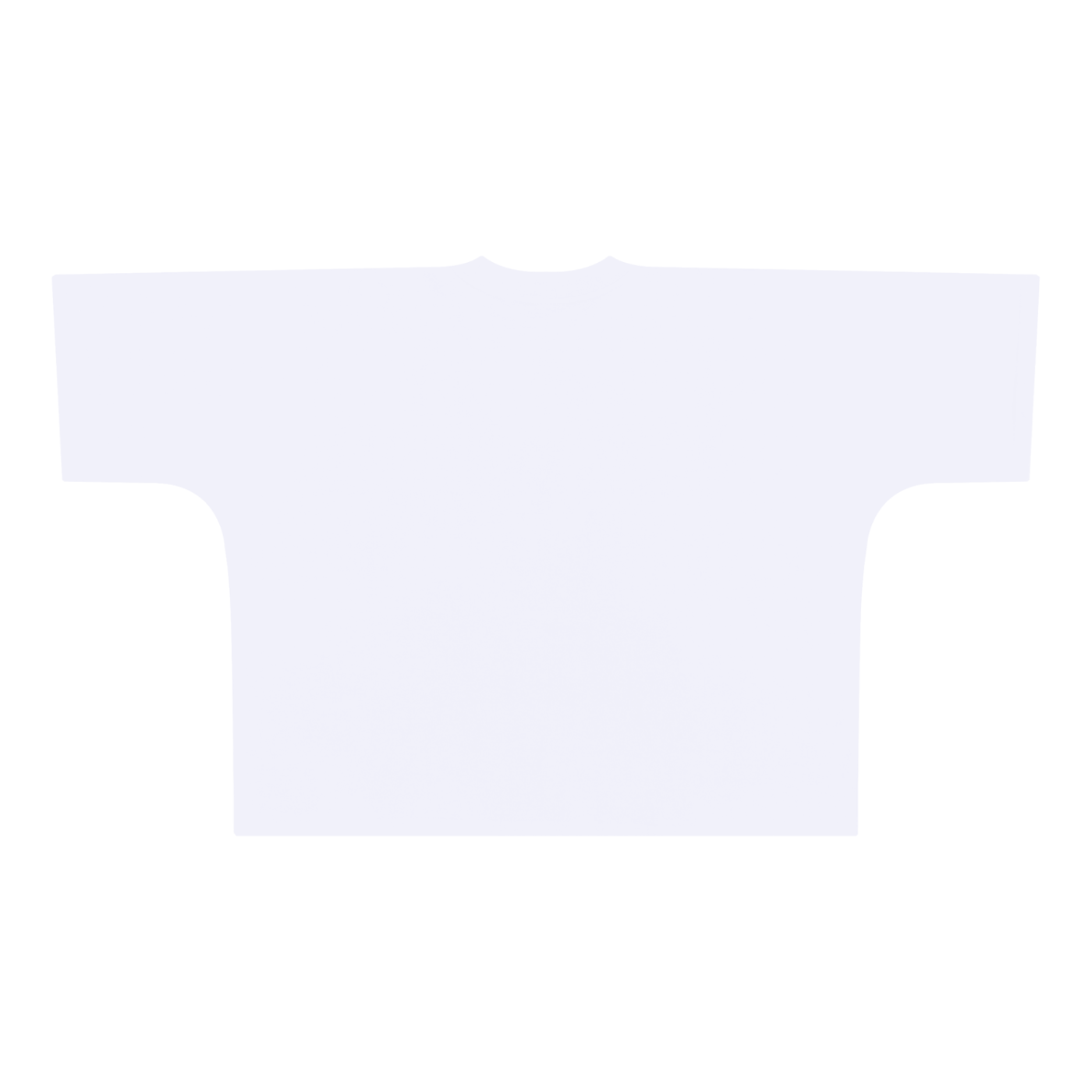 For the culture Oversize One-piece Pattern Cut Boxy Tee