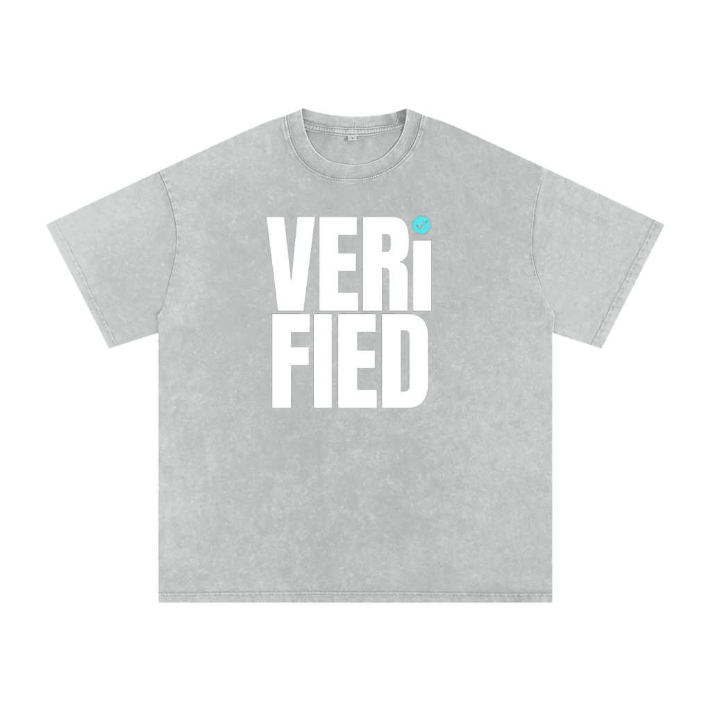 Verified Acid Wash Oversize T-Shirt