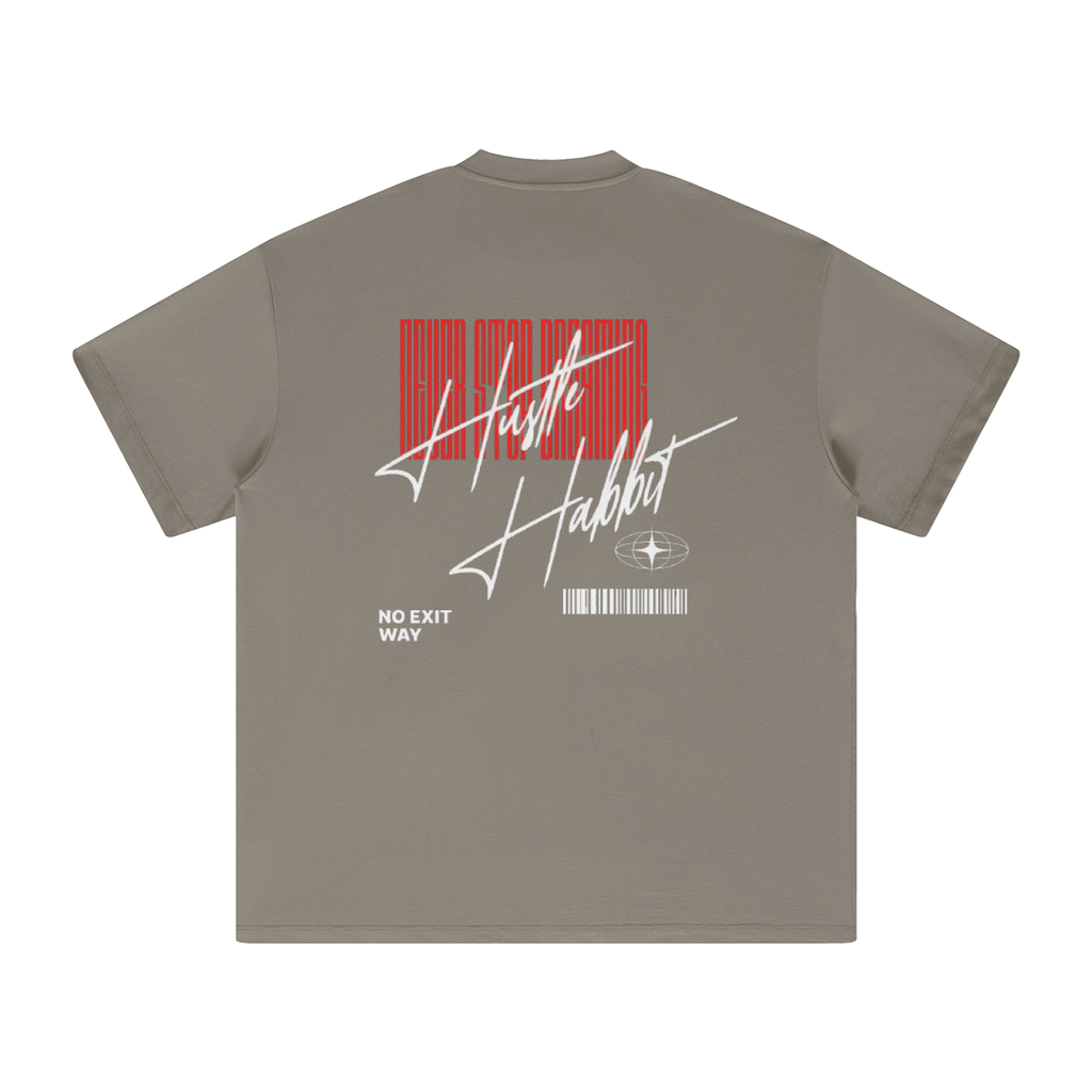 NO EXIT WAY Heavyweight Earth Tone T-Shirt