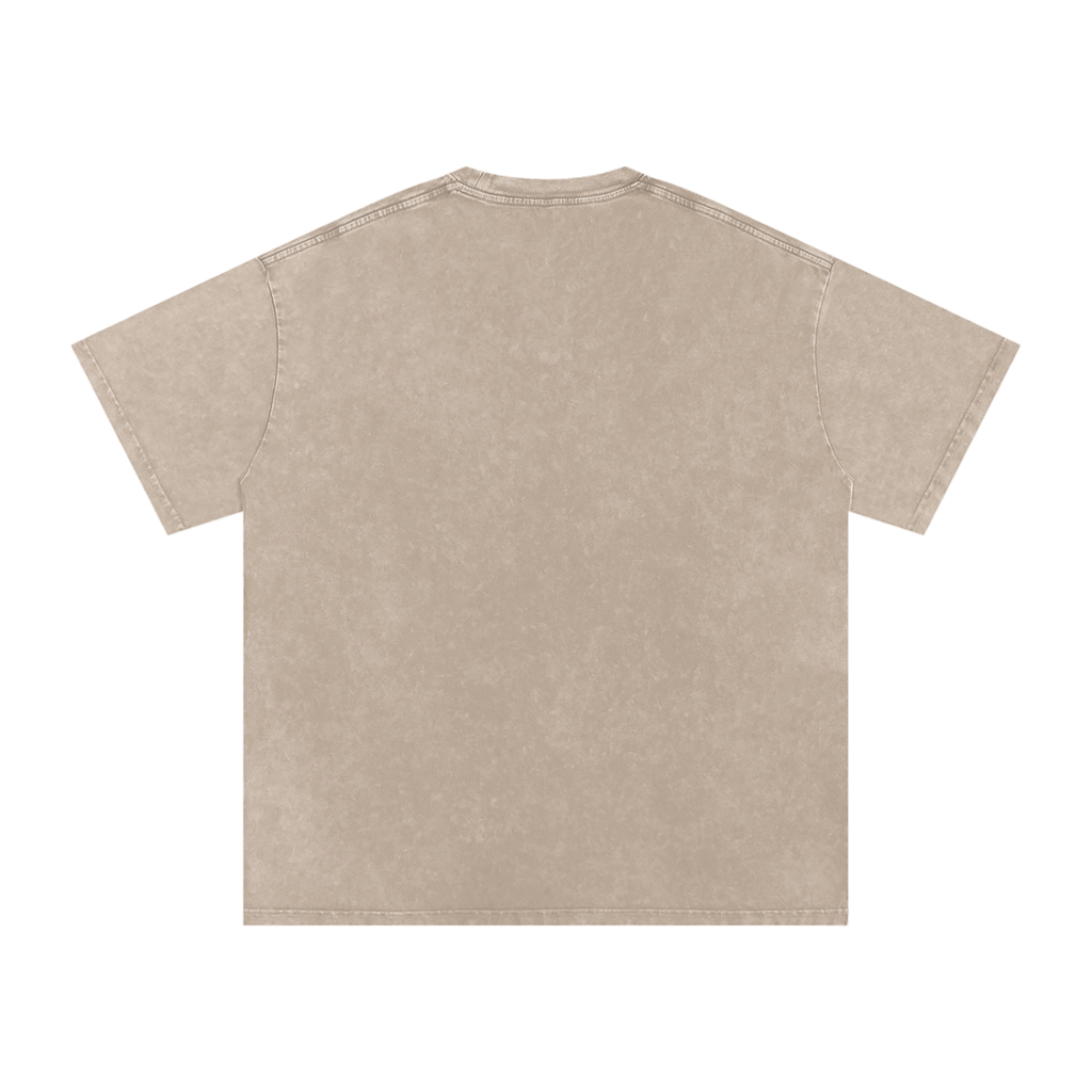 PHOTOSHOOT FAIL by INI Snow Washed Oversized Cotton T-Shirt