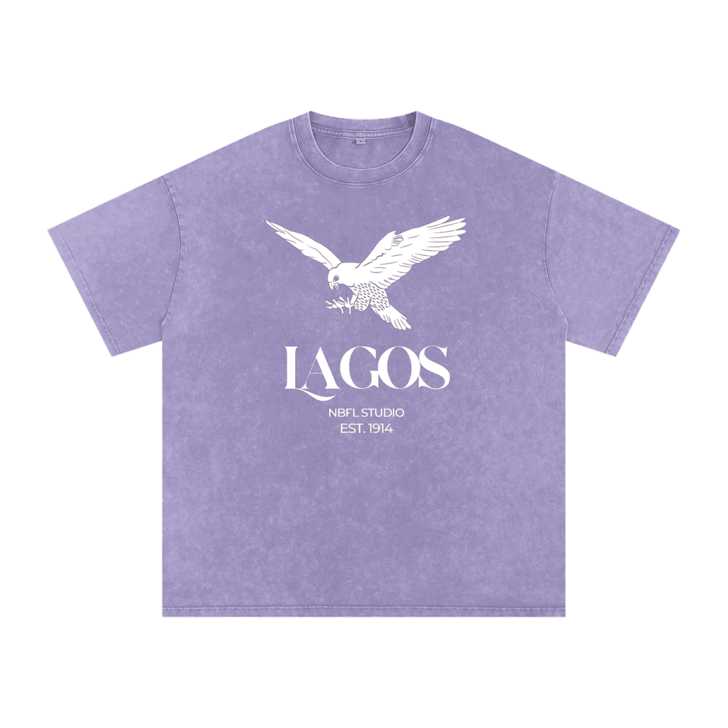 Lagos Acid Wash Oversize T-Shirt