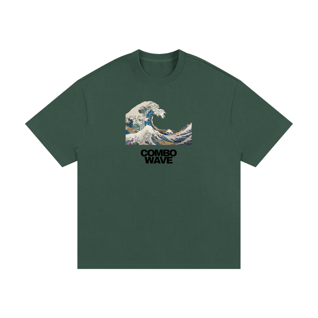 Combo wave - Essential Heavyweight Cotton T-Shirt