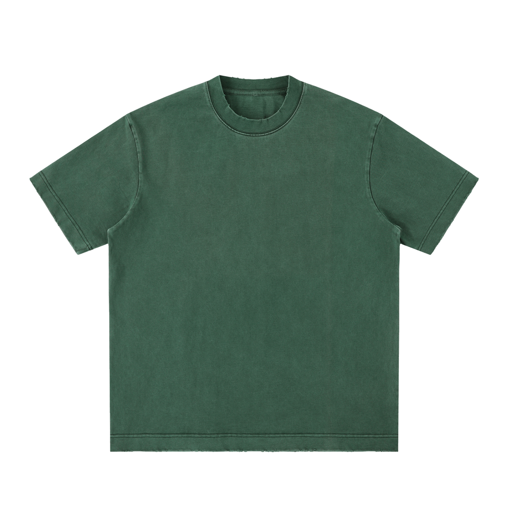 BLANK Heavyweight Vintage Washed Frayed T-Shirt