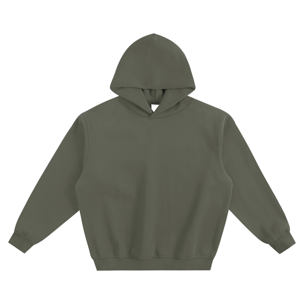 BLANK Fleeced Boxy Hoodie