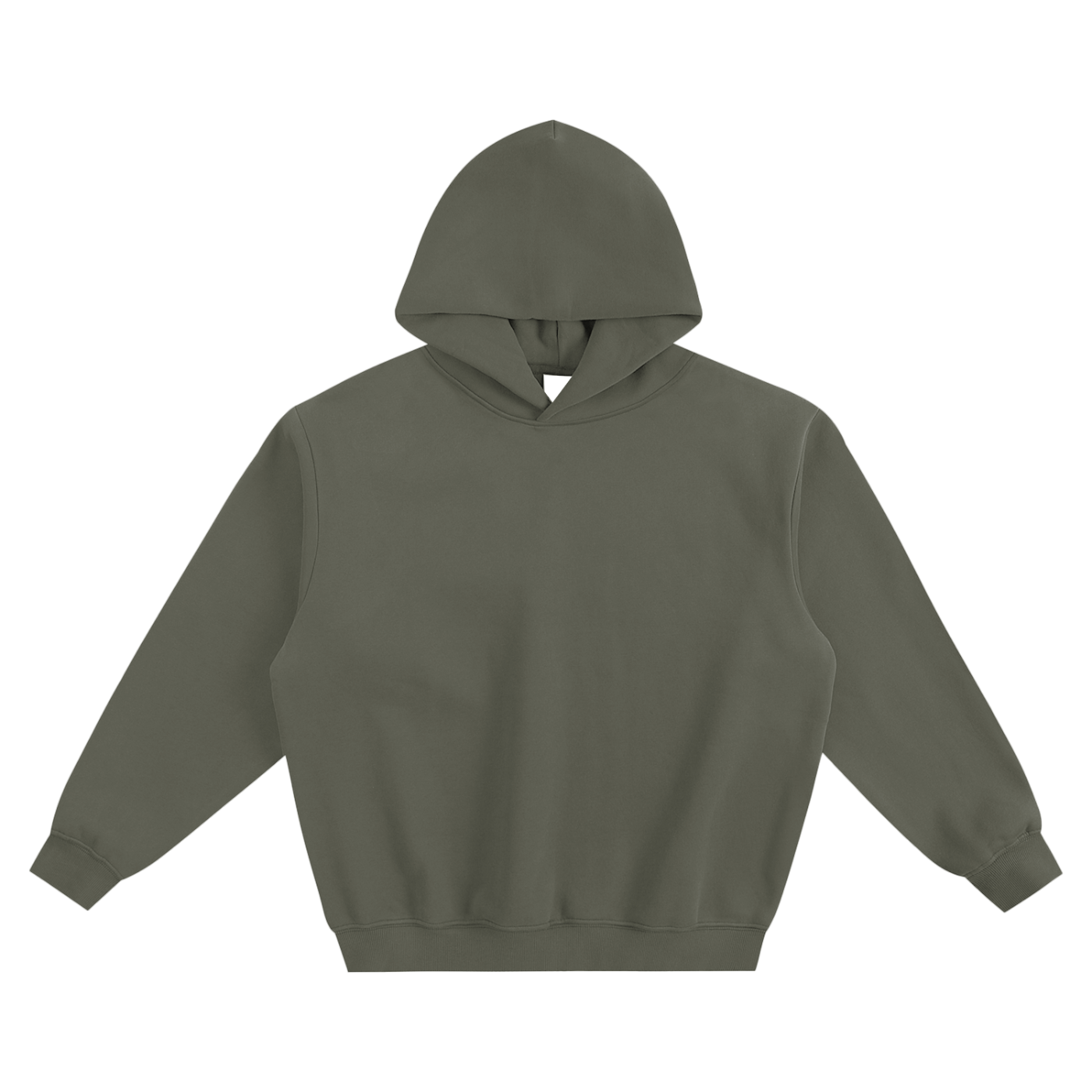 BLANK Fleeced Boxy Hoodie