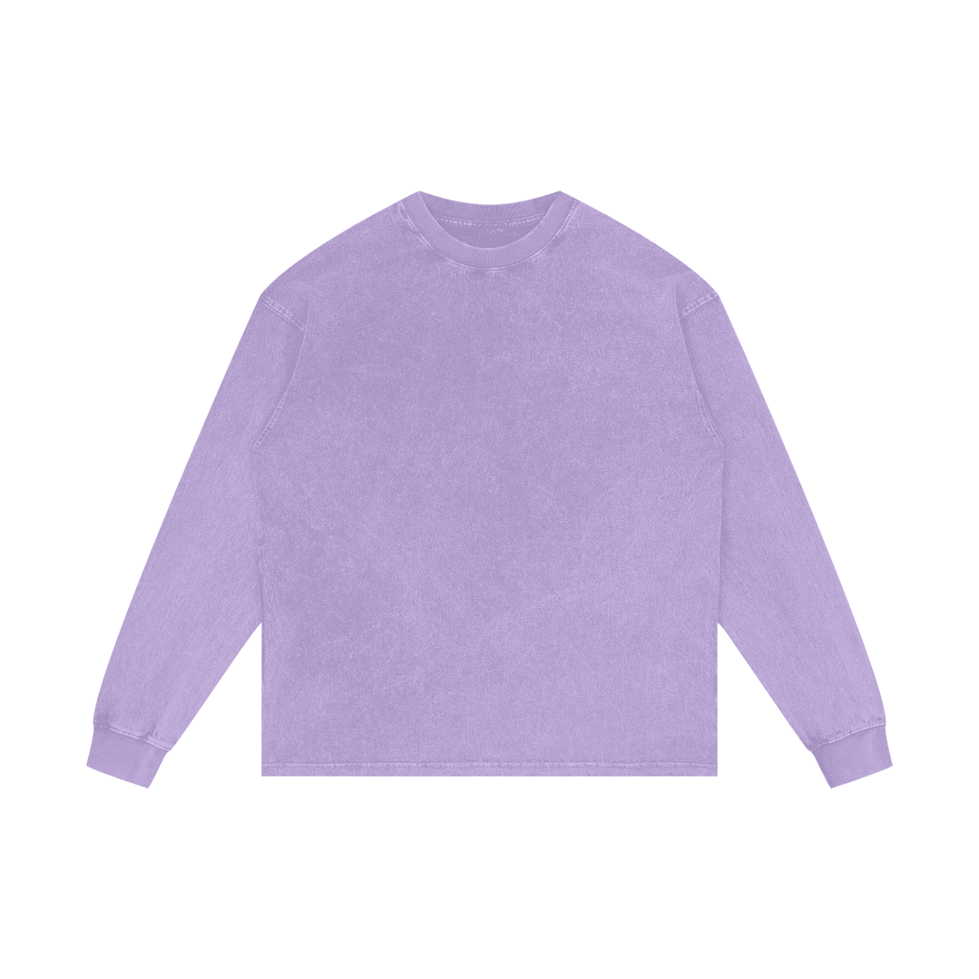 BLANK Acid Wash Oversize Long Sleeve T-Shirt