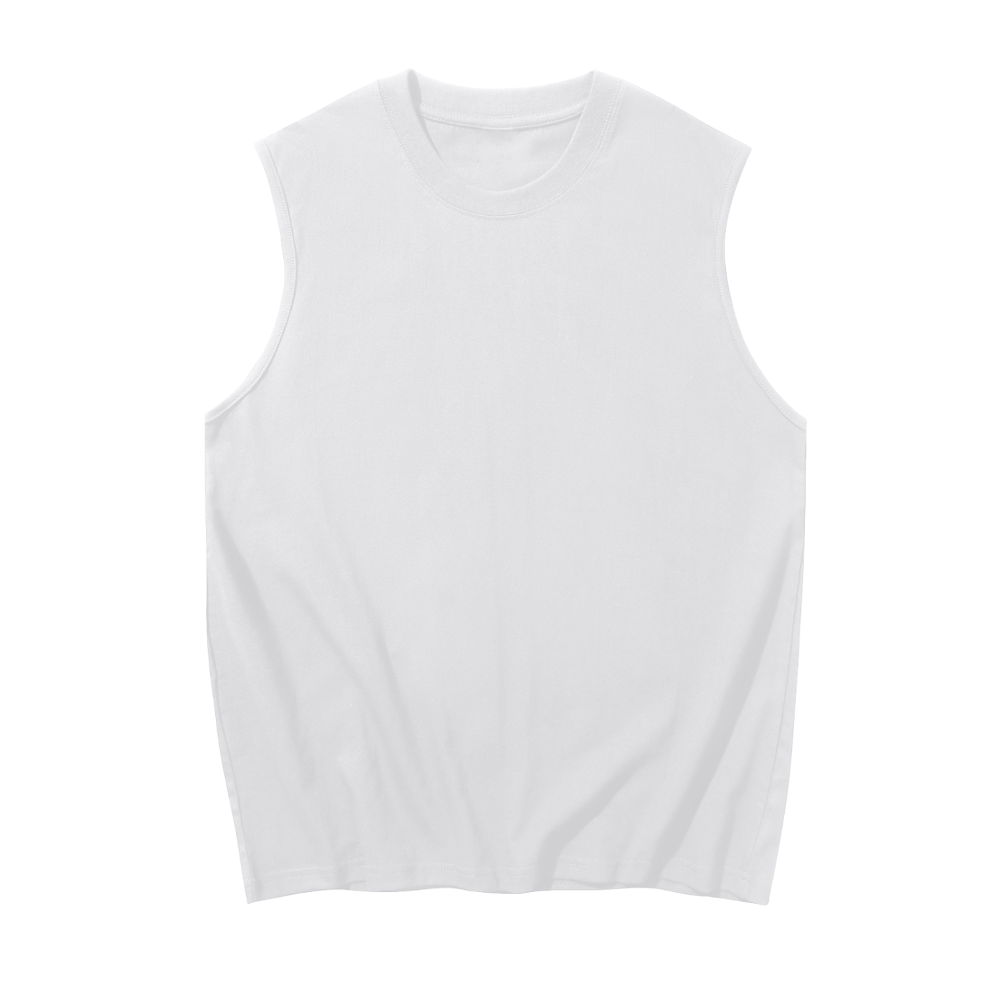 BLANK Men's Sleeveless Cotton Tank Top