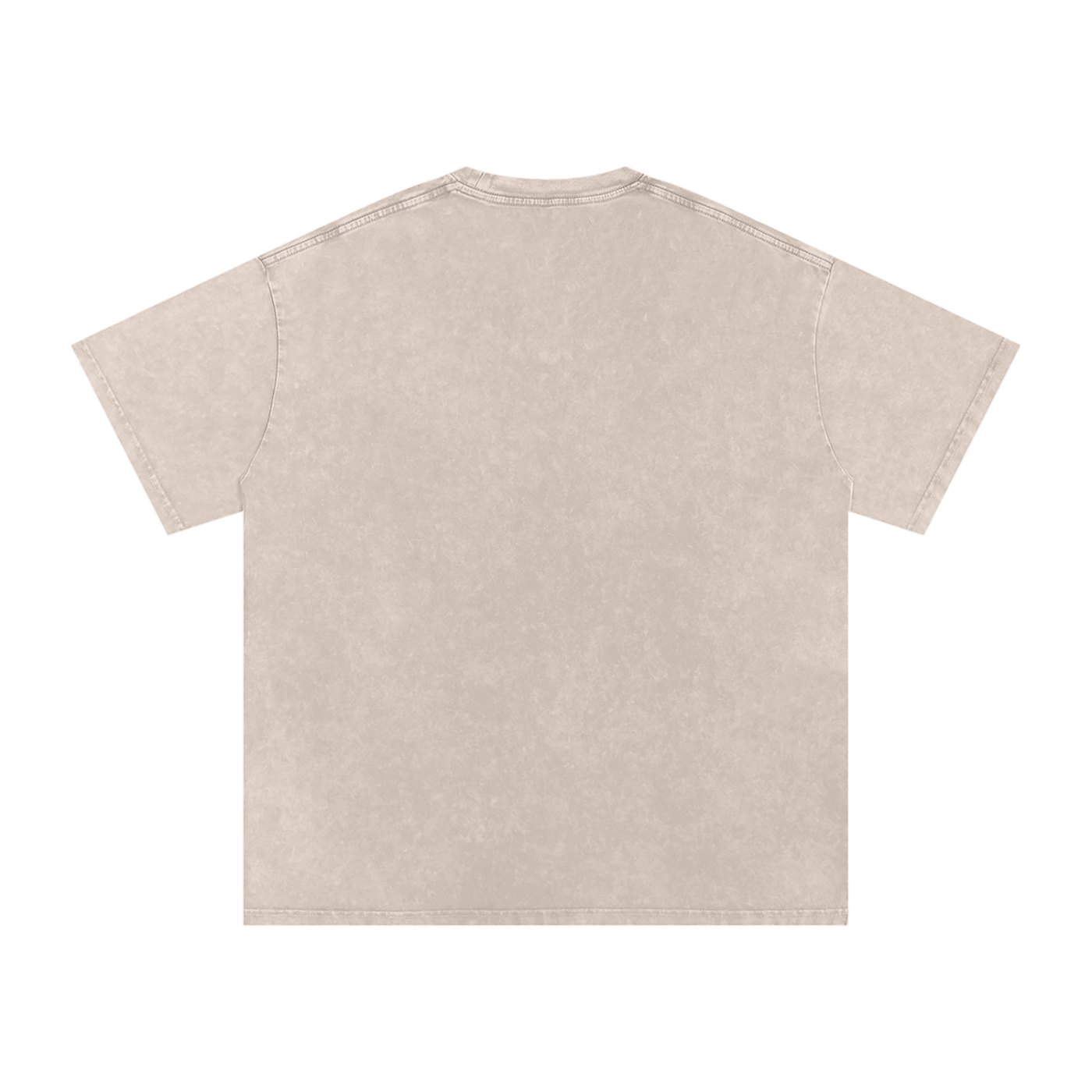 LOCKED IN by INI Snow Washed Oversized Cotton T-Shirt