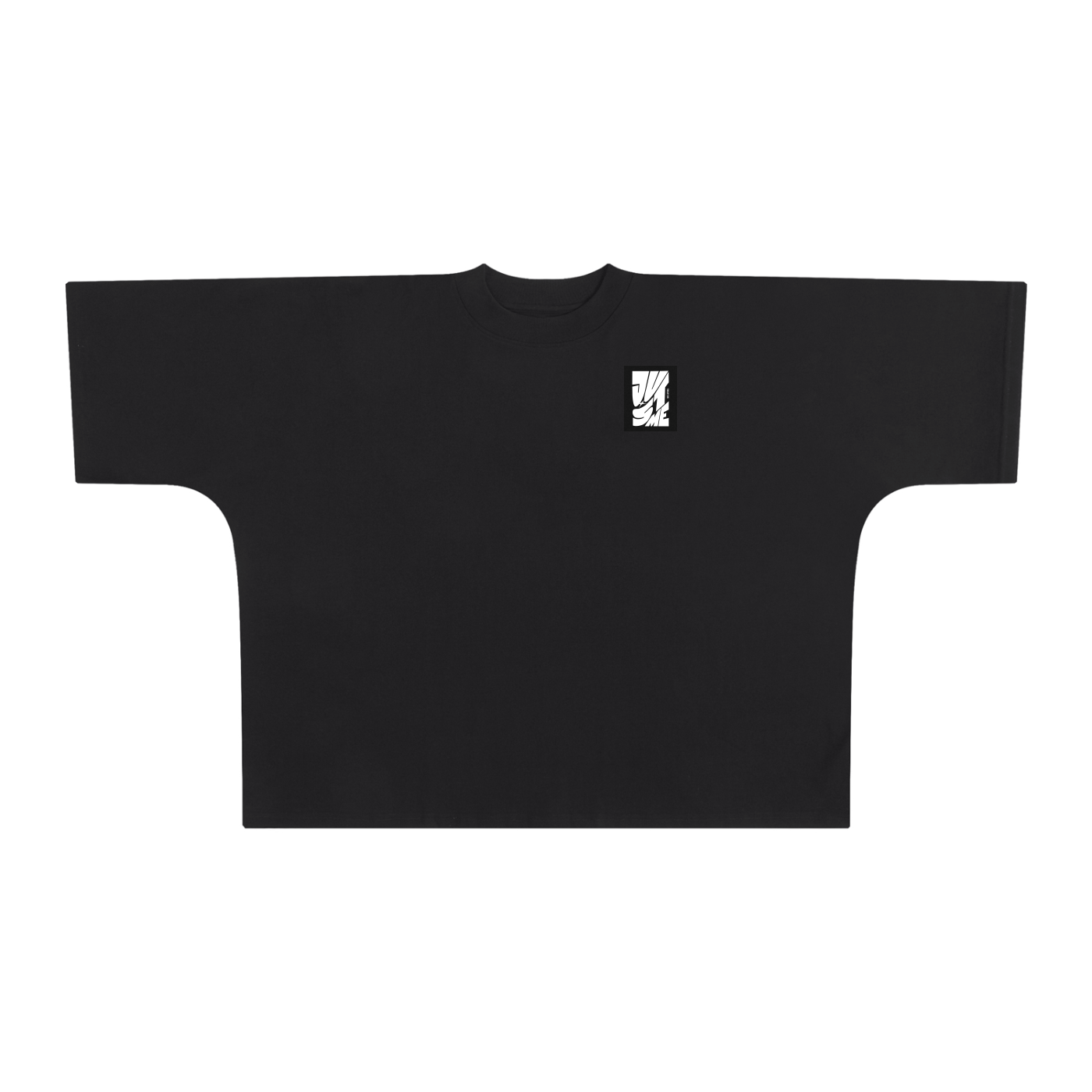 Just Me Oversize One-piece Pattern Cut Boxy Tee - 300 GSM