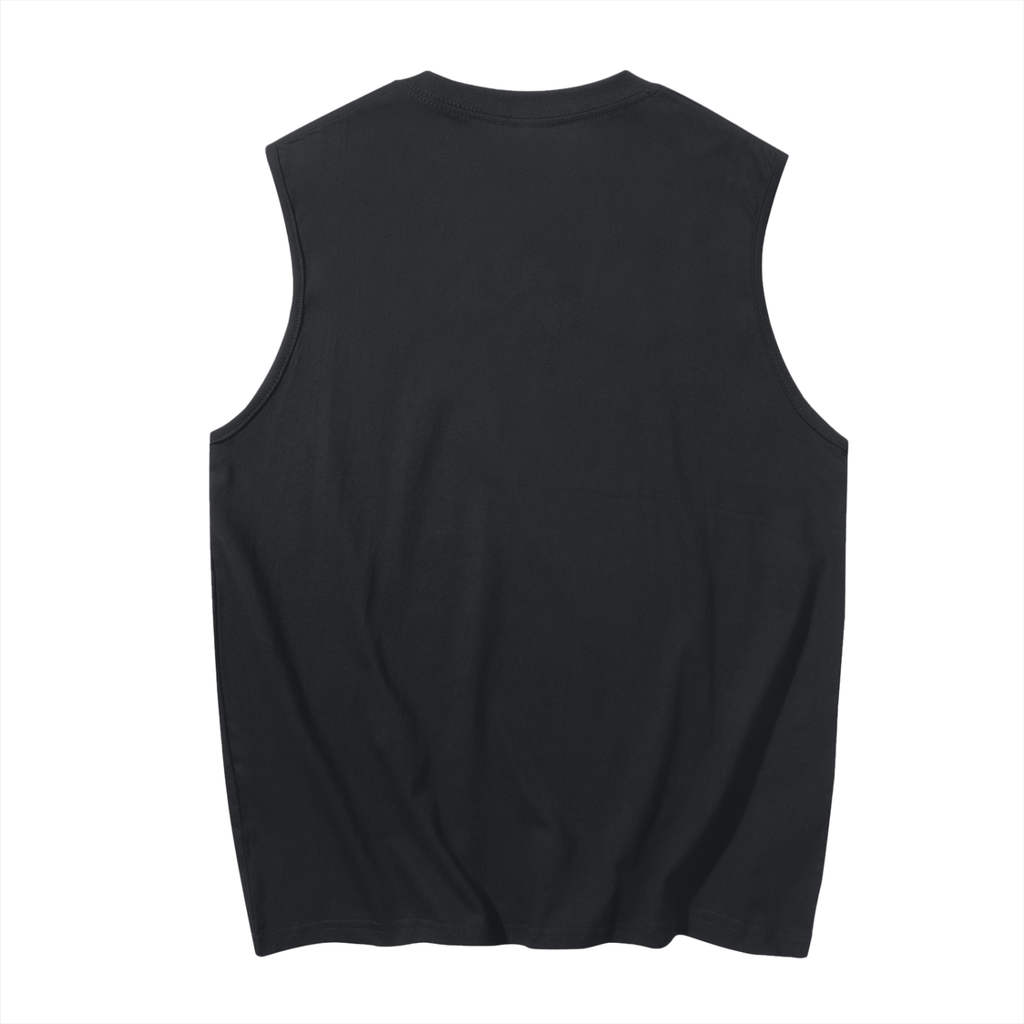 BLANK Men's Sleeveless Cotton Tank Top