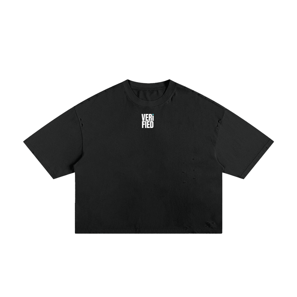 NBFL - verified - Classic Frayed Boxy Tee
