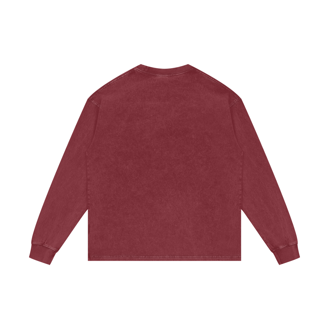 BLANK Acid Wash Oversize Long Sleeve T-Shirt