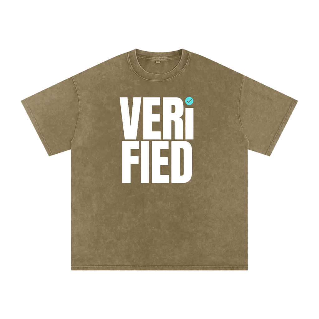 Verified Acid Wash Oversize T-Shirt