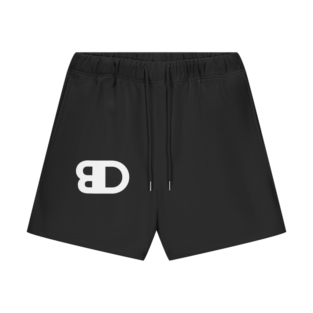 Balanze D Streetwear Unisex Heavyweight 460G Fleece Loose Fit Shorts
