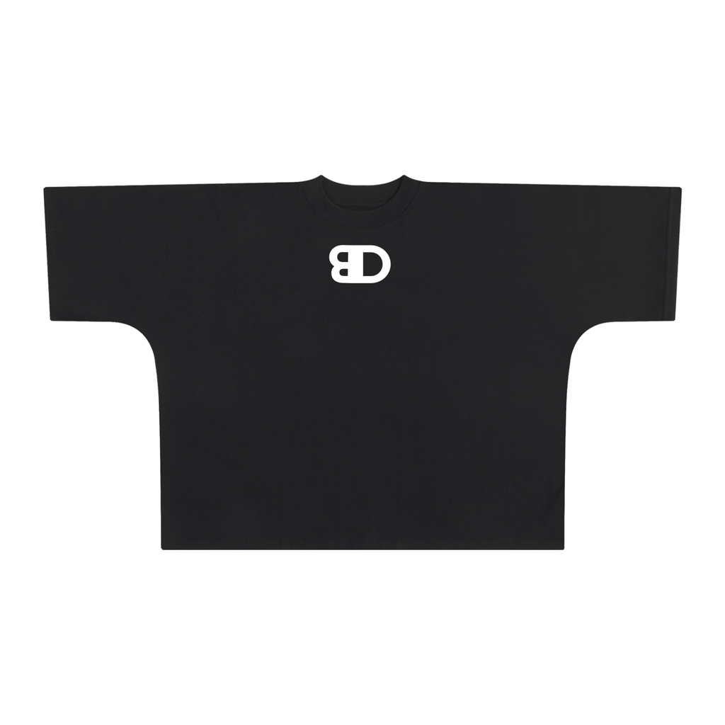 Balanze D Oversize One-piece Pattern Cut Boxy Tee - 300 GSM