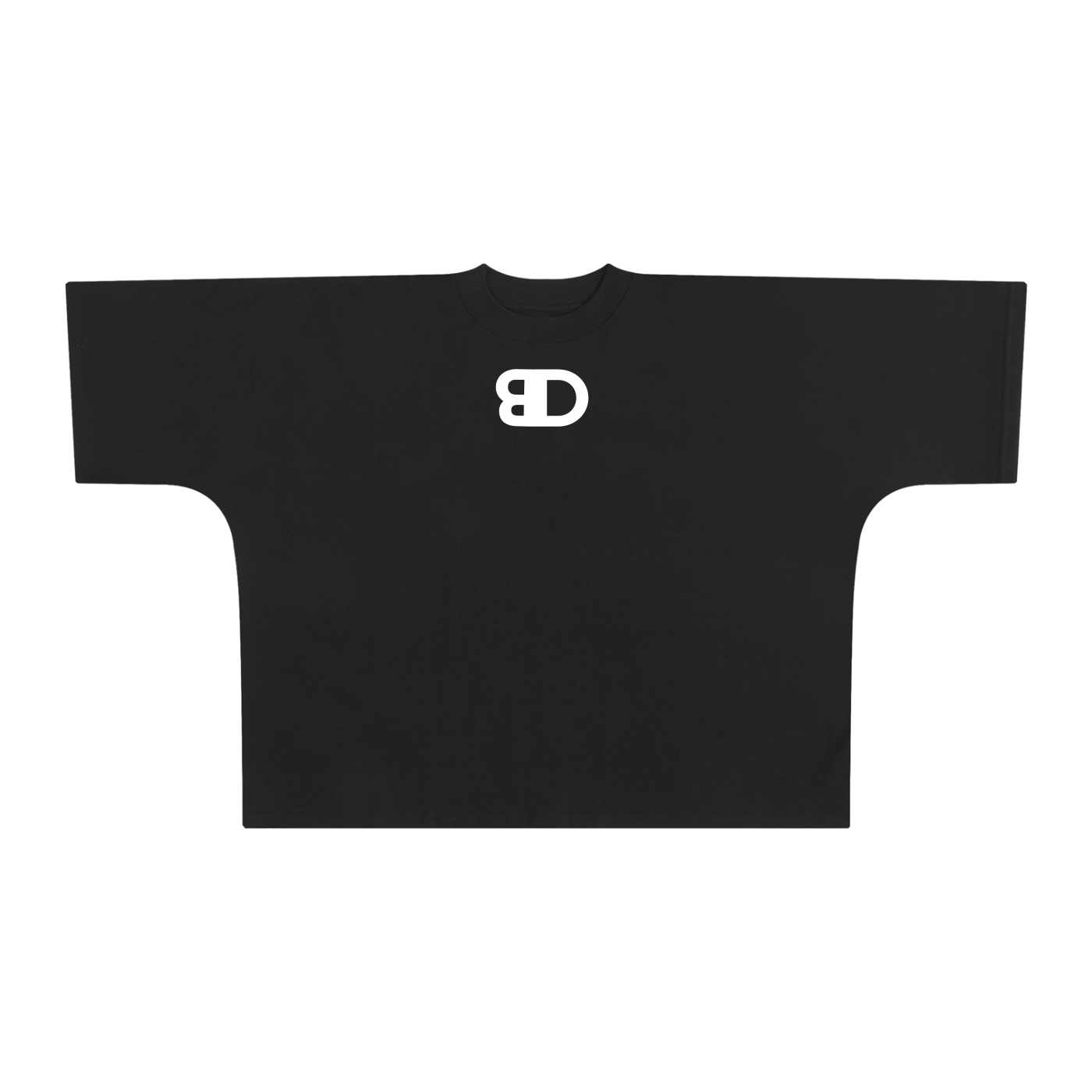 Balanze D Oversize One-piece Pattern Cut Boxy Tee - 300 GSM