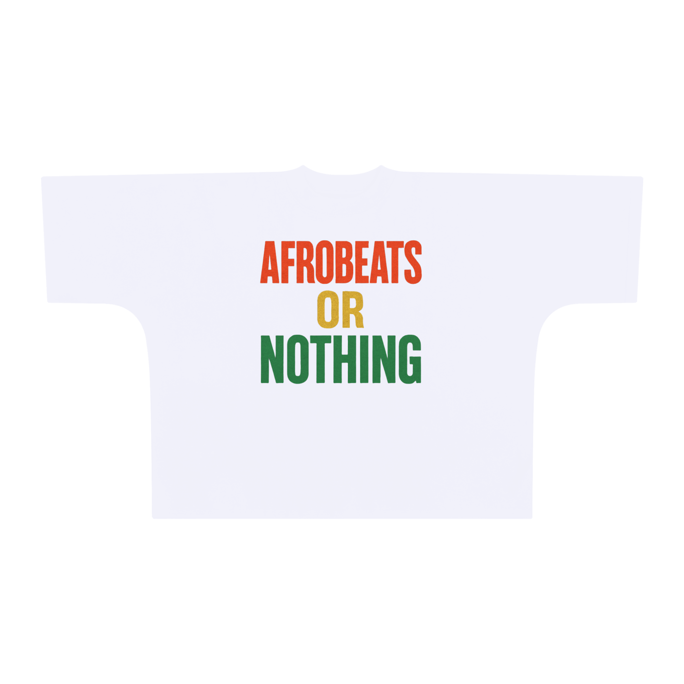 Afrobeats or Nothing Boxy Tee