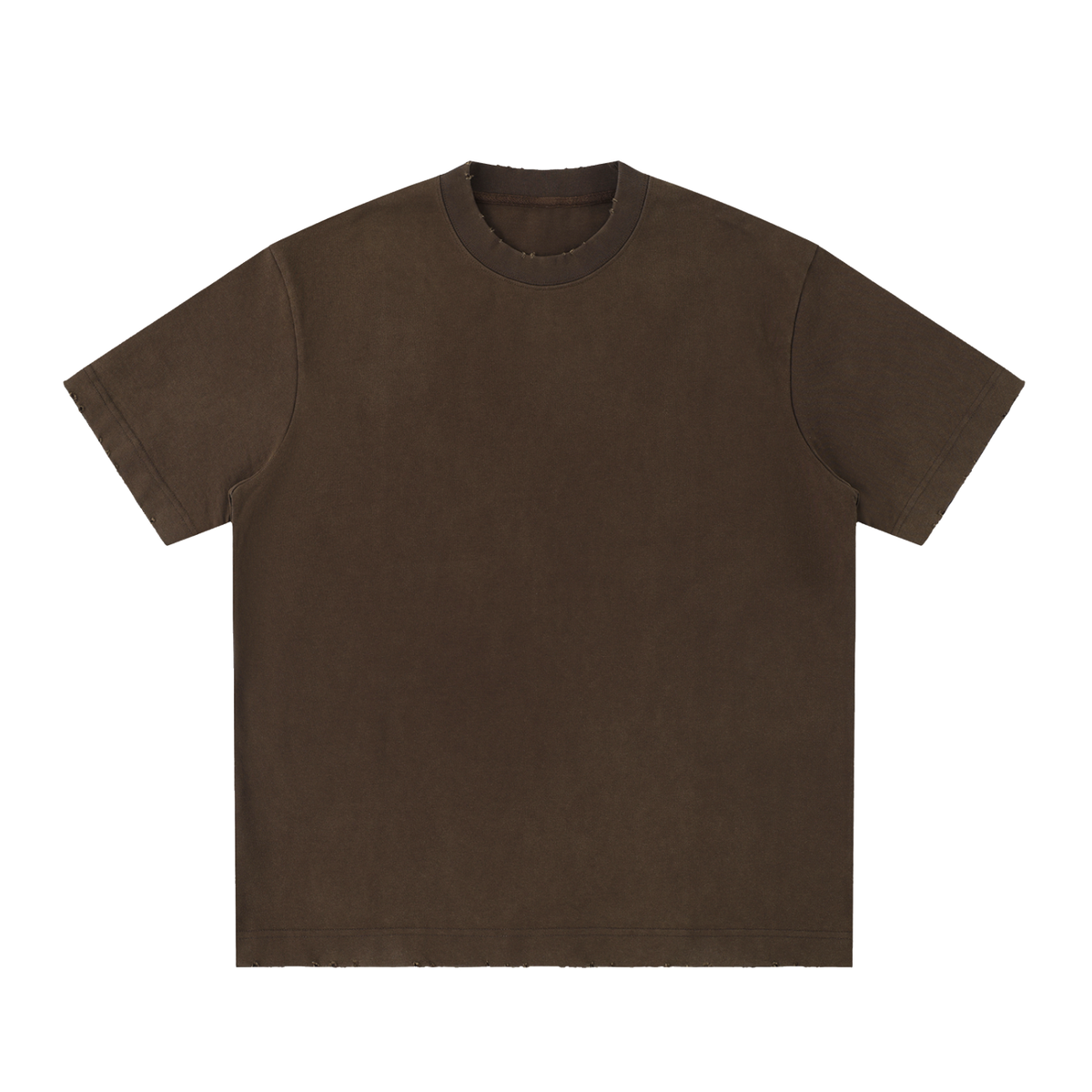 BLANK Heavyweight Vintage Washed Frayed T-Shirt