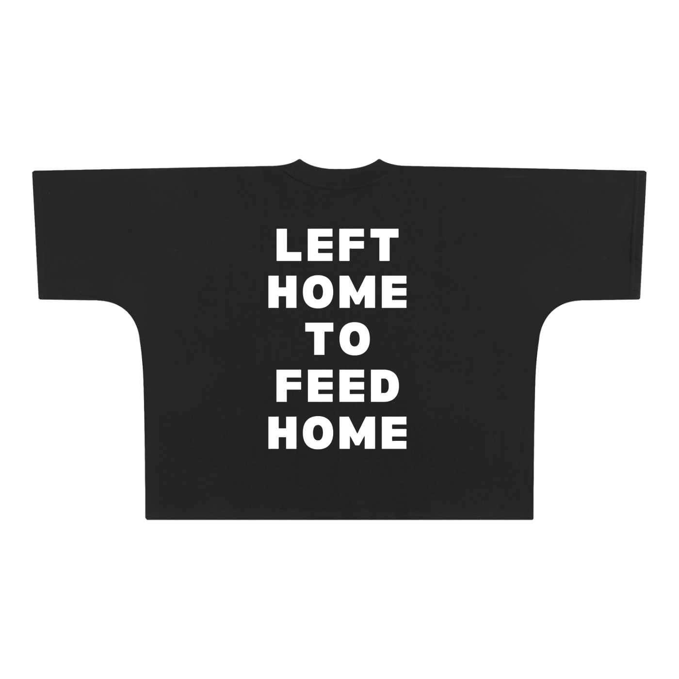 Balanze D Oversize One-piece Pattern Cut Boxy Tee - 300 GSM