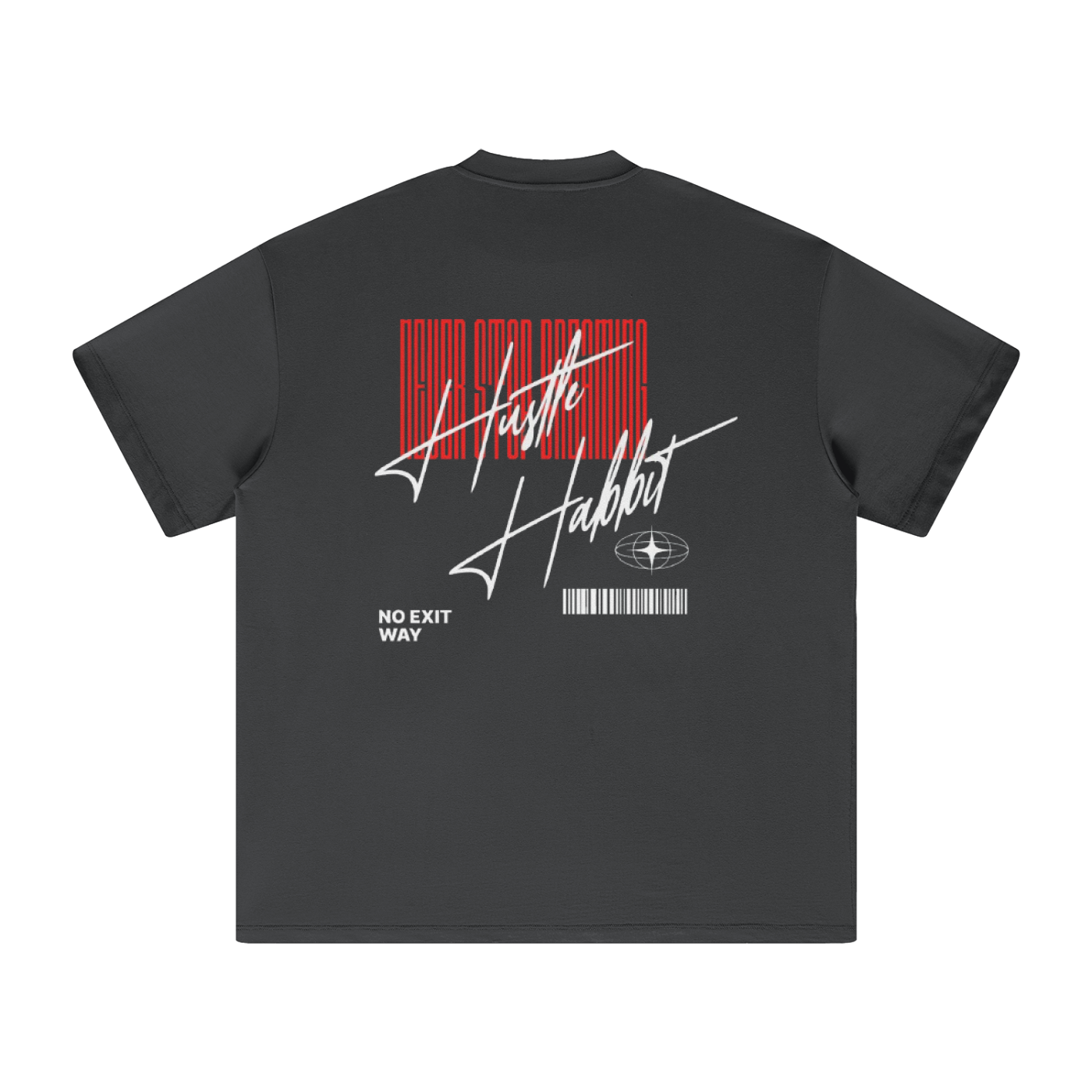 NO EXIT WAY Heavyweight Earth Tone T-Shirt