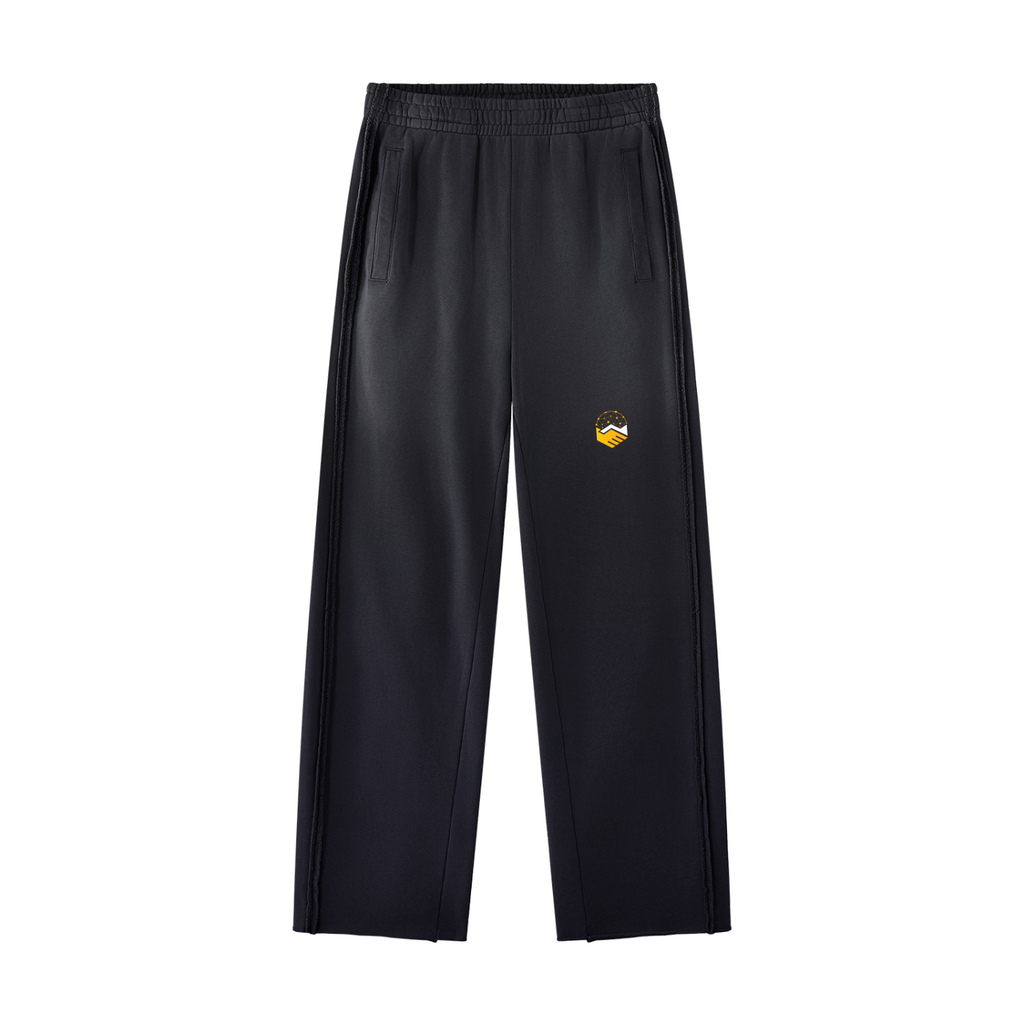 INNYHANDZ TECH Unisex Sunfade Raw Hem Sweatpants