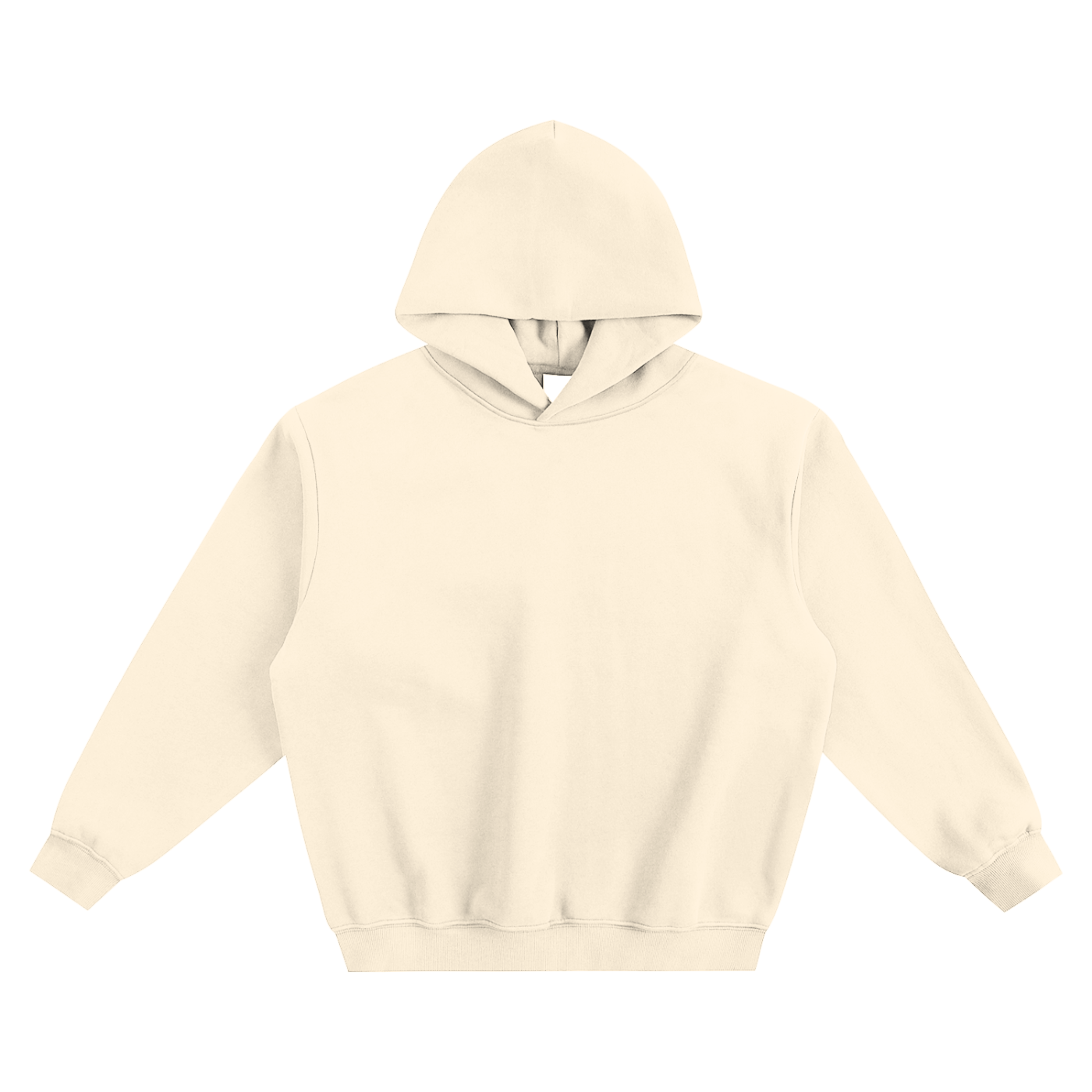 BLANK Fleeced Boxy Hoodie