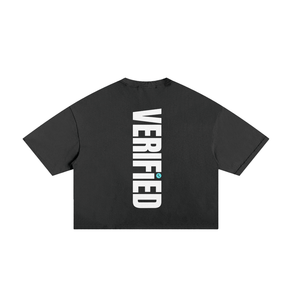 NBFL - verified - Classic Frayed Boxy Tee