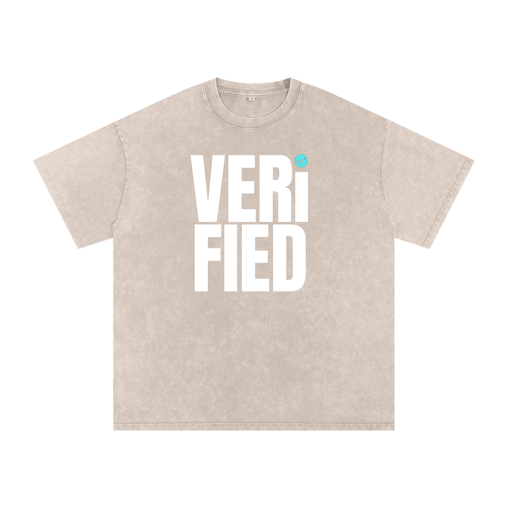 Verified Acid Wash Oversize T-Shirt