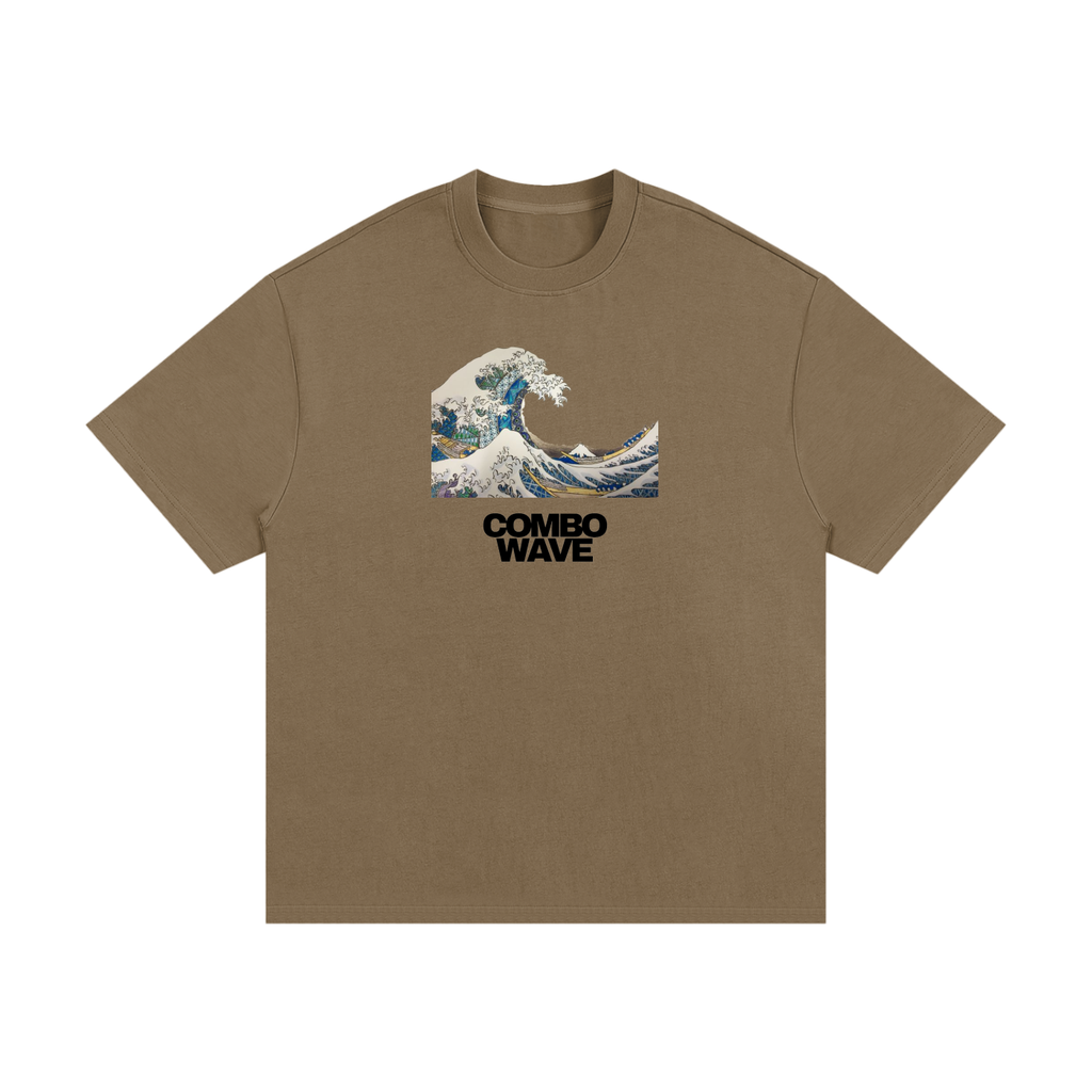 Combo wave - Essential Heavyweight Cotton T-Shirt